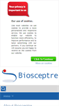 Mobile Screenshot of biosceptre.com